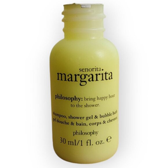 Philosophy Senorita Margarita 3-in-1 Body Wash/Shampoo/Bubble Bath size 1oz NWT - Picture 3 of 5